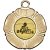 Go Kart Tudor Rose Medal | Gold | 50mm - M519G.GOKART