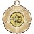 Gymnastics Tudor Rose Medal | Gold | 50mm - M519G.GYMNASTICS