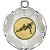 Rugby Tudor Rose Medal | Silver | 50mm - M519S.RUGBY