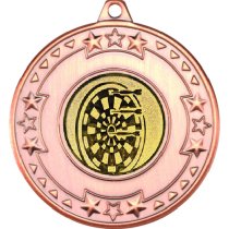 Darts Tri Star Medal | Bronze | 50mm