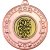 Darts Tri Star Medal | Bronze | 50mm - M69BZ.DARTS