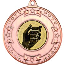 Dominos Tri Star Medal | Bronze | 50mm