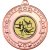 Gymnastics Tri Star Medal | Bronze | 50mm - M69BZ.GYMNASTICS