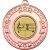 Music Tri Star Medal | Bronze | 50mm - M69BZ.MUSIC