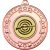Shooting Tri Star Medal | Bronze | 50mm - M69BZ.RIFLE