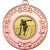Ten Pin Tri Star Medal | Bronze | 50mm - M69BZ.TENPIN