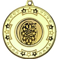Darts Tri Star Medal | Gold | 50mm