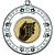 Dominos Tri Star Medal | Silver | 50mm - M69S.DOMINOS