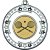 Squash Tri Star Medal | Silver | 50mm - M69S.SQUASH
