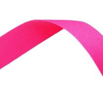 Bright Pink Medal Ribbon with metal clip | 22mm x 800mm