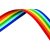 Rainbow Medal Ribbon with metal clip | 22mm x 800mm  - MR1RA