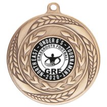 Typhoon Multisport Medal | Gold | 55mm