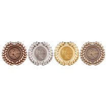 Classic Wreath Medal | Antique Gold | 50mm