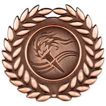 Classic Wreath Medal | Bronze | 50mm
