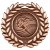 Classic Wreath Medal | Bronze | 50mm - MM23153B