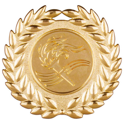 Classic Wreath Medal | Gold | 50mm