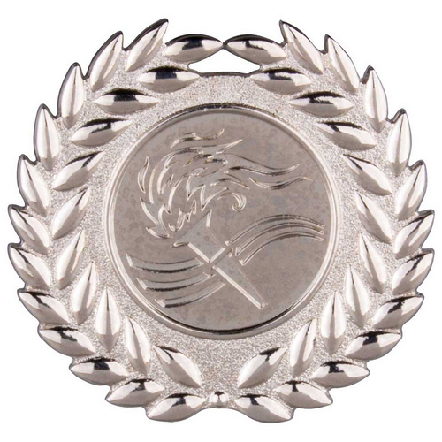 Classic Wreath Medal | Silver | 50mm