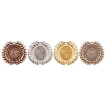 Classic Wreath Medal | Silver | 50mm
