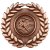 Classic Wreath Medal | Bronze | 60mm - MM23154B
