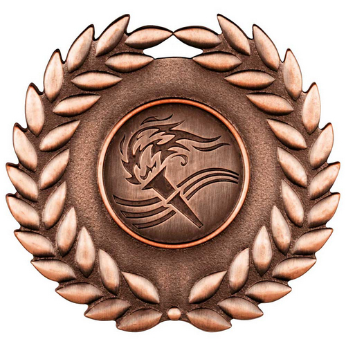 Classic Wreath Medal | Bronze | 60mm