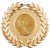 Classic Wreath Medal | Gold | 60mm - MM23154G
