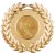 Classic Wreath Medal | Gold | 60mm - MM23154G