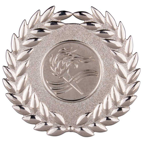 Classic Wreath Medal | Silver | 60mm