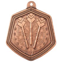 Falcon Darts Medal | Bronze | 65mm