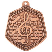 Falcon Music Medal | Bronze | 65mm