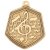 Falcon Music Medal | Gold | 65mm - MM22096G