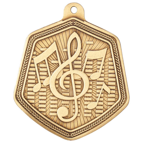 Falcon Music Medal | Gold | 65mm