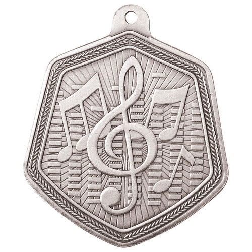 Falcon Music Medal | Silver | 65mm