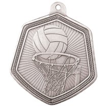 Falcon Netball Medal | Silver | 65mm