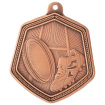 Falcon Rugby Medal | Bronze | 65mm