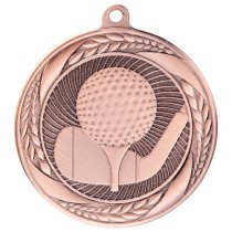 Typhoon Golf Medal | Bronze | 55mm