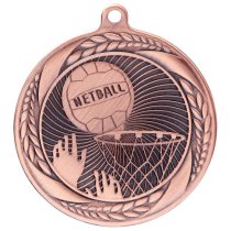Typhoon Netball Medal | Bronze | 55mm