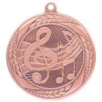 Typhoon Music Medal | Bronze | 55mm