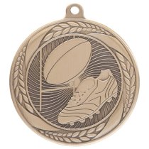 Typhoon Rugby Medal | Gold | 55mm