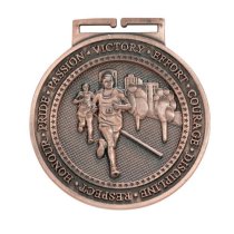 Olympia Running Medal Antique | Bronze | 60mm