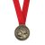 Olympia Medal Ribbon Stitched | Red | 400 x 25mm - MR16065A