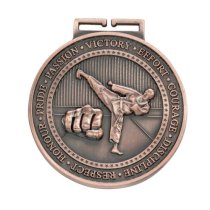 Olympia Karate Medal | Antique Bronze | 70mm