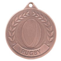 Discovery Rugby Medal | Bronze | 50mm