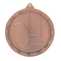 Cascade Rugby Medal | Bronze | 50mm