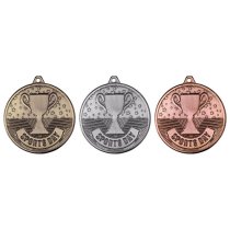 Cascade Sports Day Iron Medal | Antique Bronze | 50mm