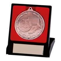Starboot Football Medal in Box | 50mm | Bronze