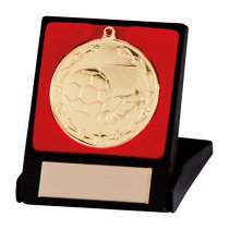 Starboot Football Medal in Box| 50mm | Gold