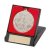 Impulse Football Medal in Box | 50mm | Silver - MB2299S