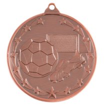 Starboot Football Medal | 50mm | Bronze