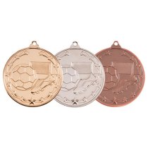 Starboot Football Medal | 50mm | Bronze