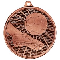 Formation Football Medal | 50mm | Antique Bronze
